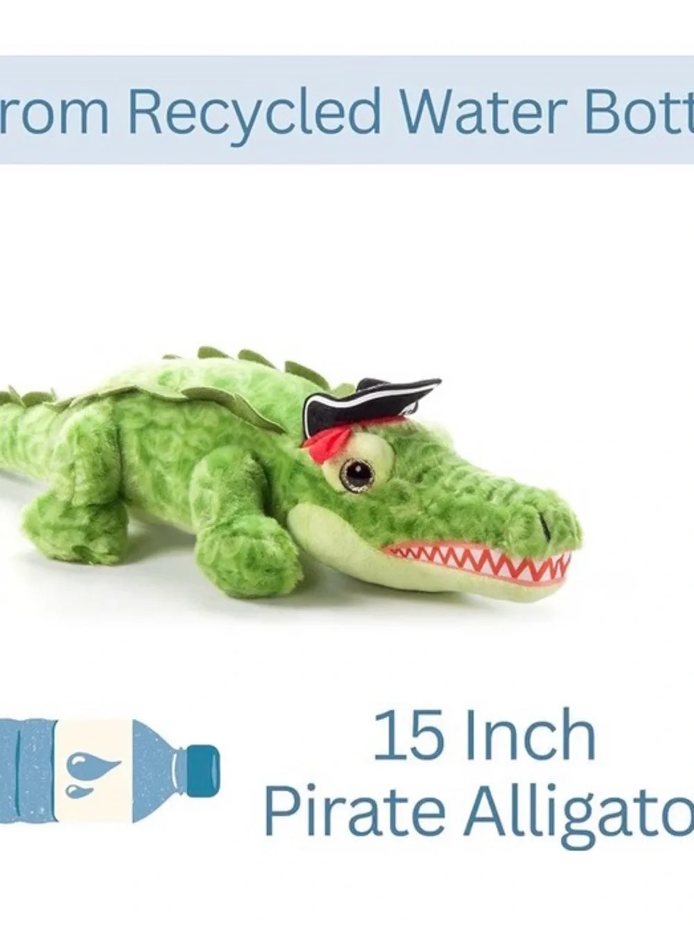 NWT The Petting Zoo - Pirate Alligator
